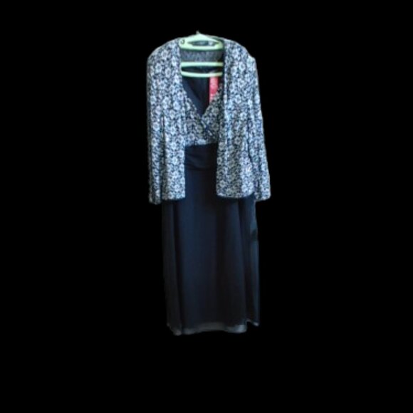 R&M Richards two piece dress 24W - Picture 1 of 9